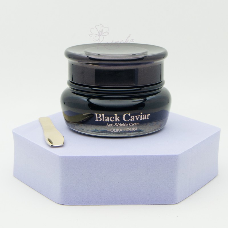 Crème anti-âge au caviar noir