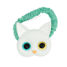 Elastique chat - Blanc/Vert